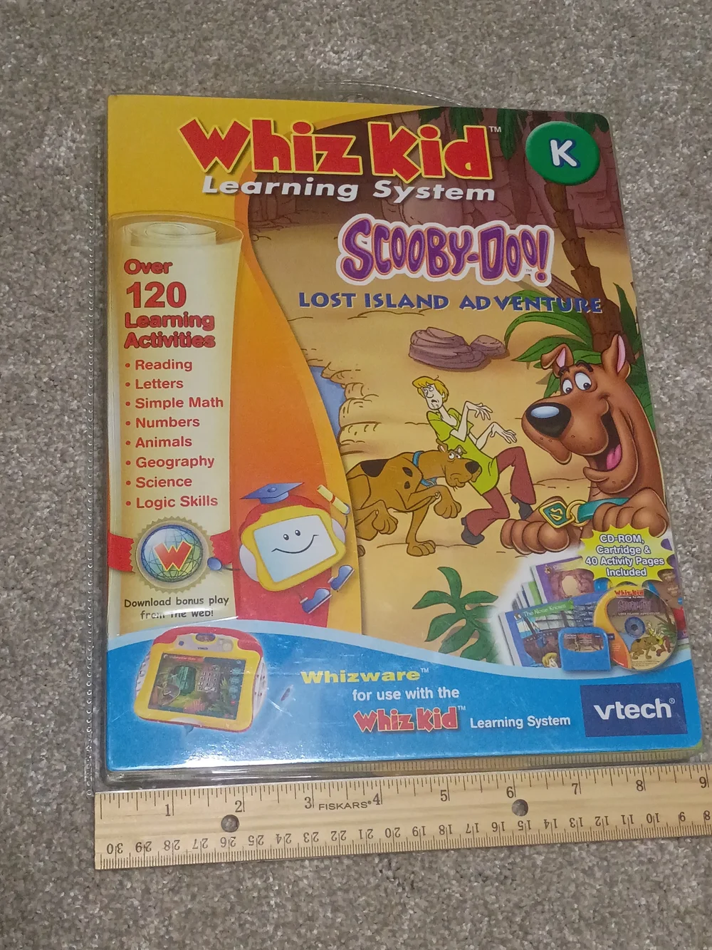 Whiz Kid Scooby-Doo! Lost Island Adventure (Yellow/Blue)